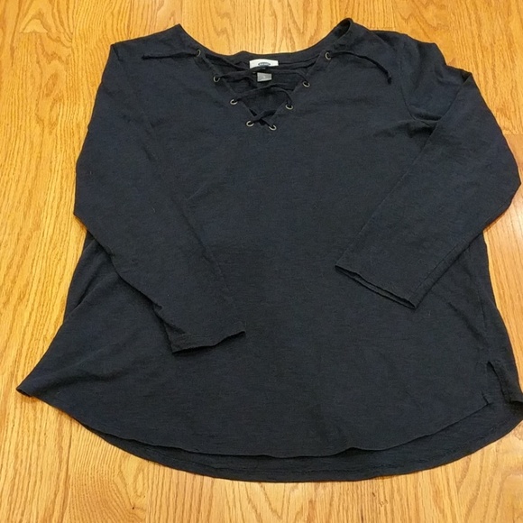 Old Navy lace up detail top - Picture 1 of 3